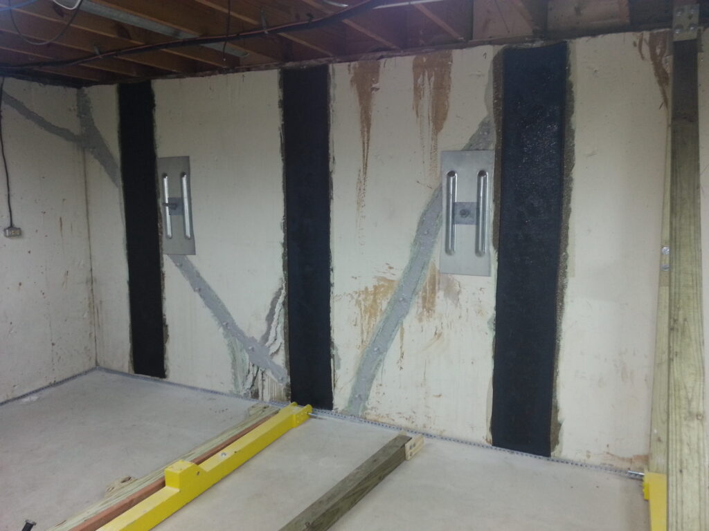 carbon fiber wall repair